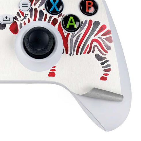 Cat Coq Rainbow Zebras Xbox Series S Controller Skin